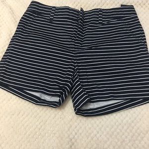 Tommy Hilfiger dark blue striped shorts
